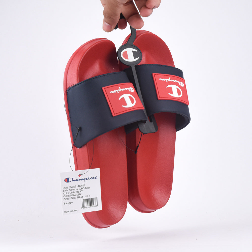 CHAMPION ™ CLAQUETTE ARUBO SLIDE NNY/RED
