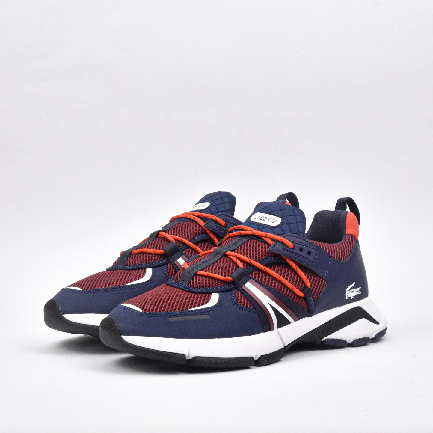 LACOSTE SNEAKERS BURG/NVY