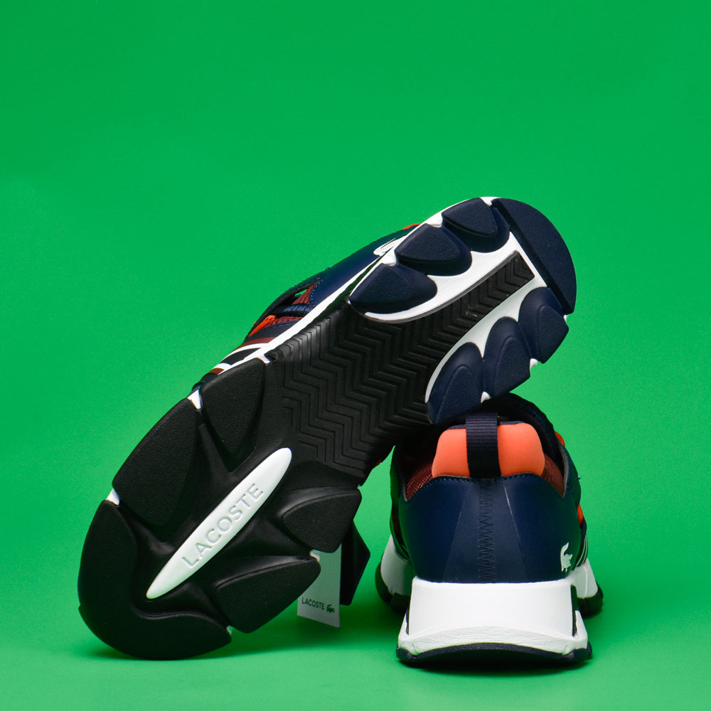 LACOSTE SNEAKERS BURG/NVY