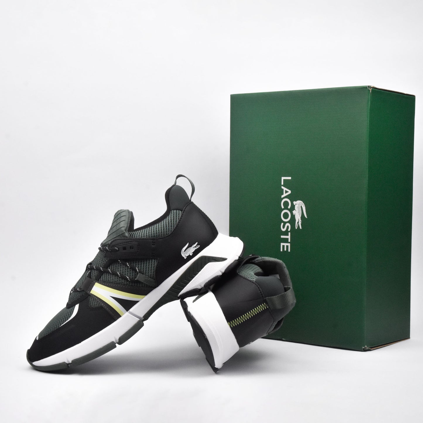 LACOSTE SNEAKERS GNR/BLK