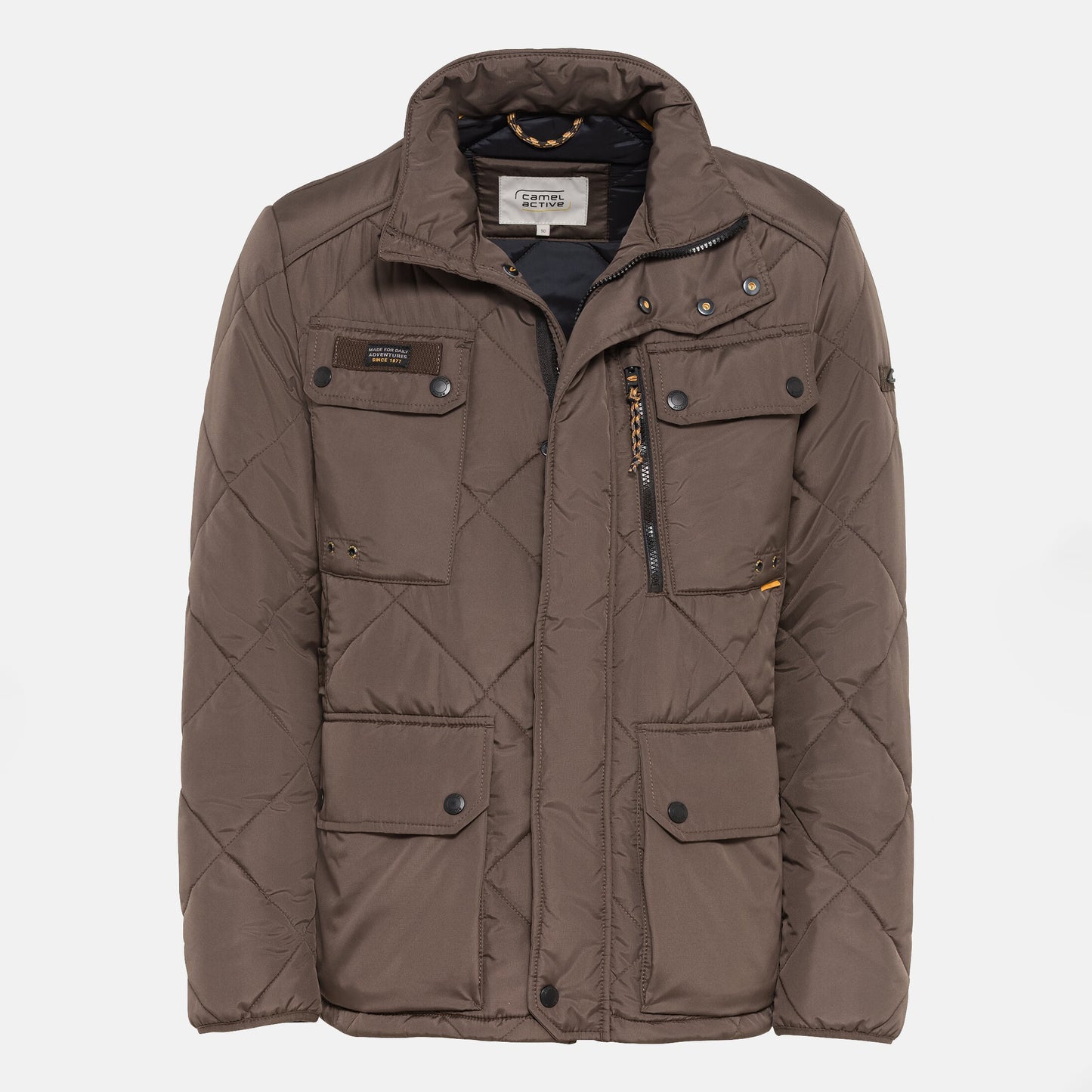 CAMEL ACTIVE Functional jacket with diamond quilting