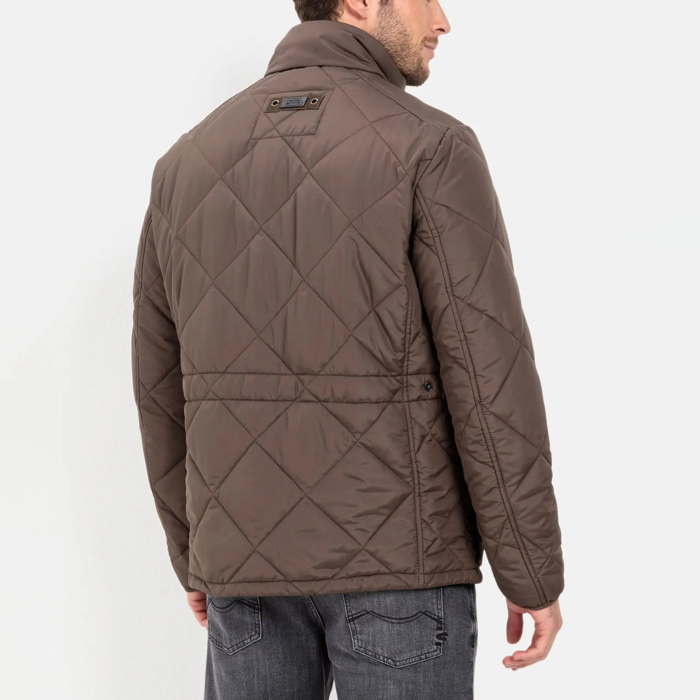 CAMEL ACTIVE Functional jacket with diamond quilting