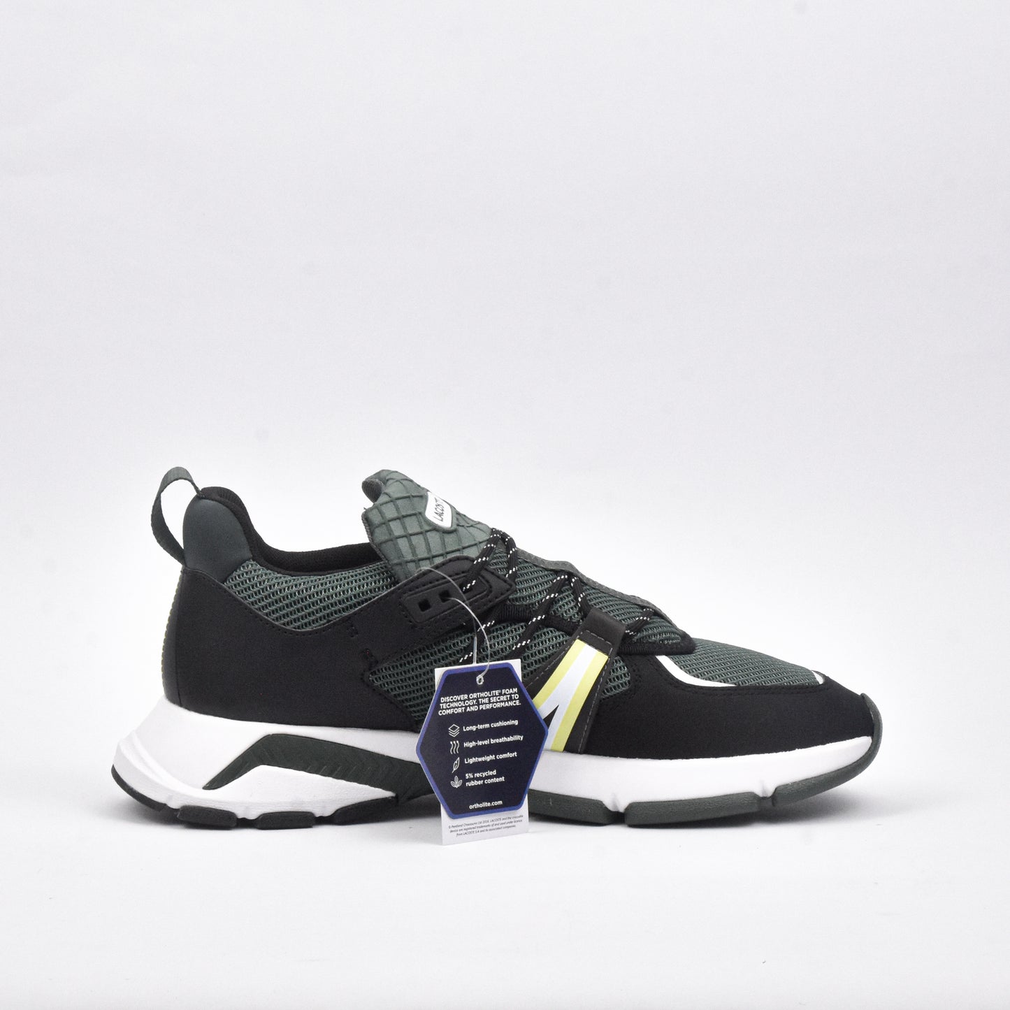 LACOSTE SNEAKERS GNR/BLK