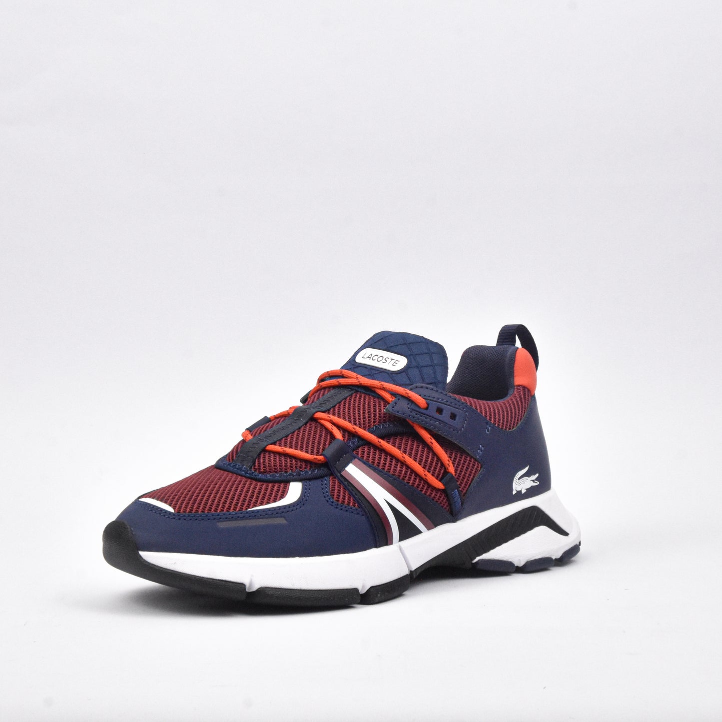 LACOSTE SNEAKERS BURG/NVY