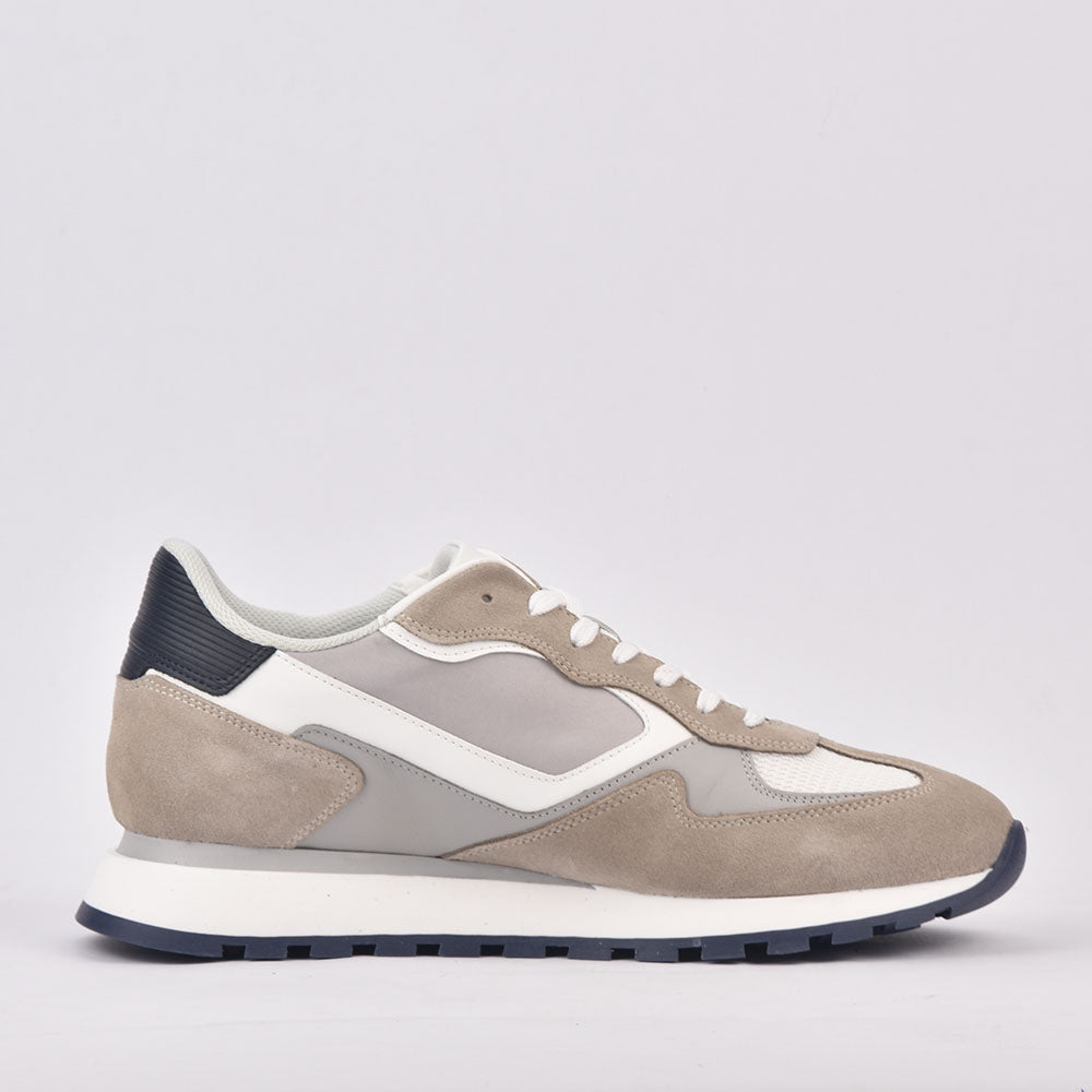 Harmont & Blaine SCARPA UOMO CALF BEIGE BIANCO EFM231-070-6150