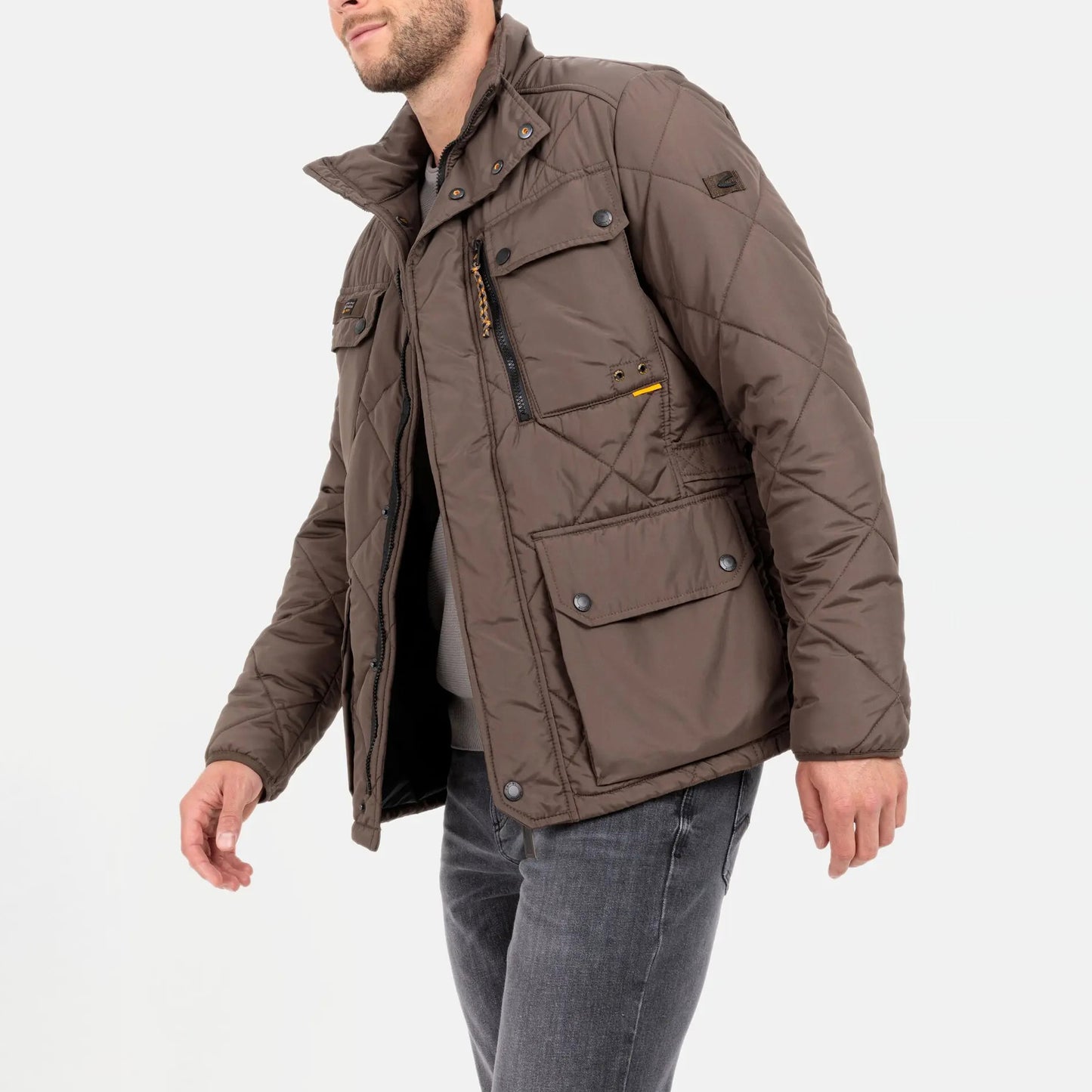 CAMEL ACTIVE Functional jacket with diamond quilting