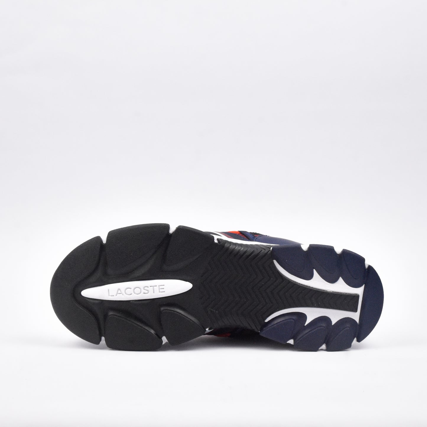 LACOSTE SNEAKERS BURG/NVY
