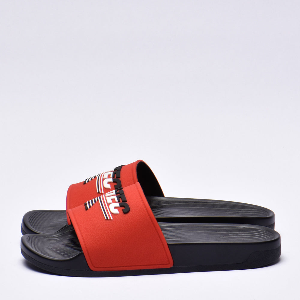 HI-TEC HERITAGE SLIDE BLACK RED