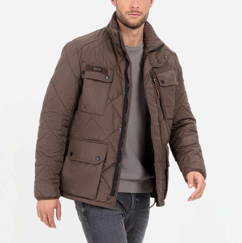 CAMEL ACTIVE Functional jacket with diamond quilting