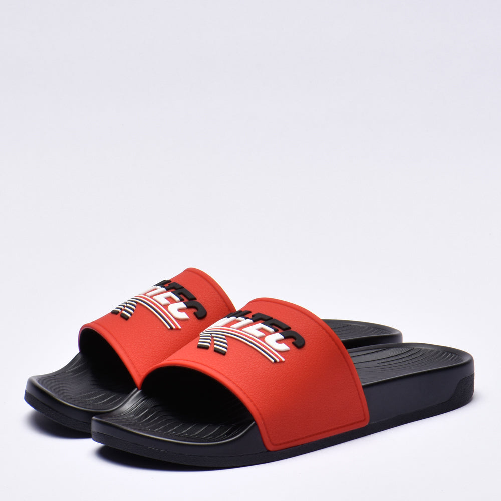 HI-TEC HERITAGE SLIDE BLACK RED