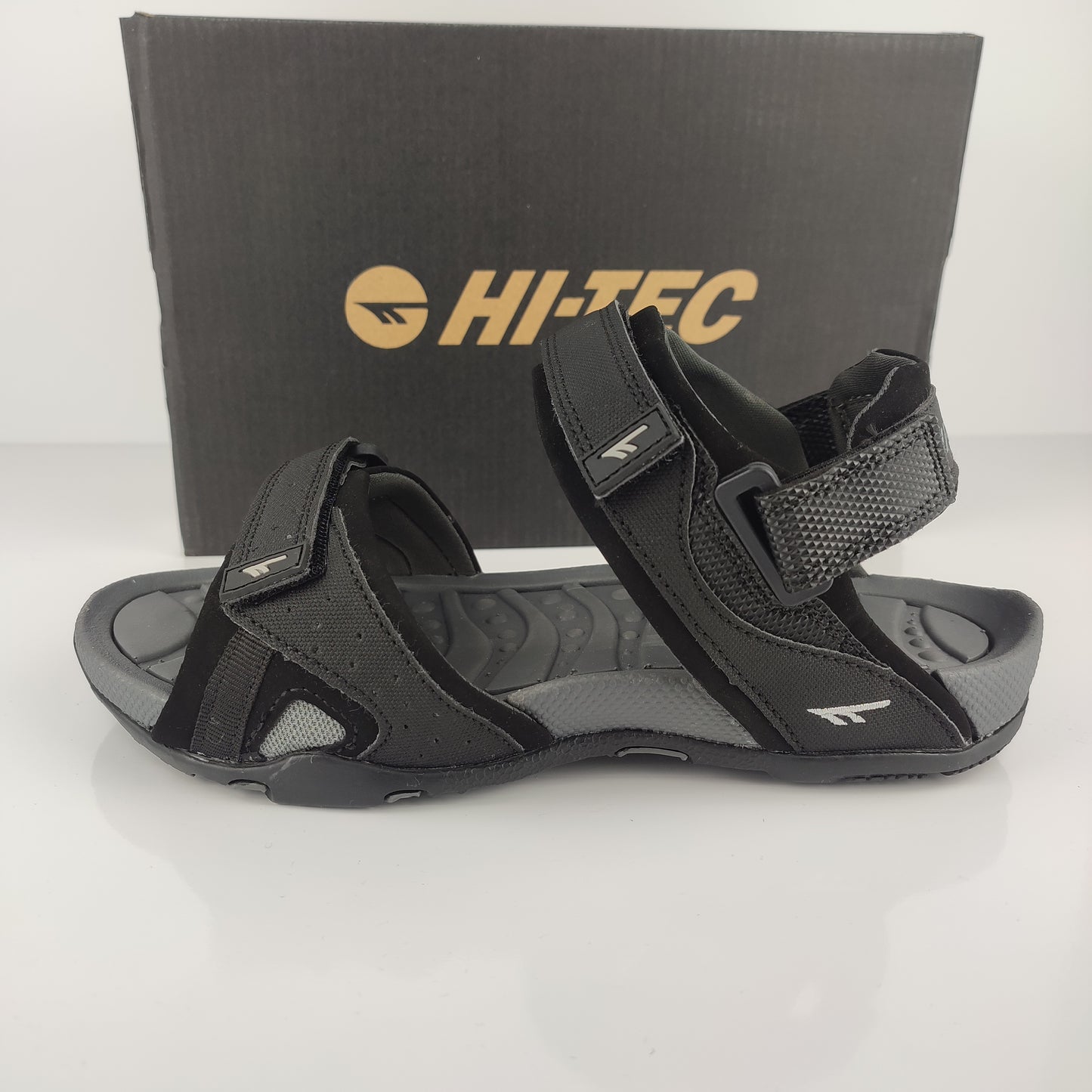 SANDALE HI-TEC BLACK/GRY