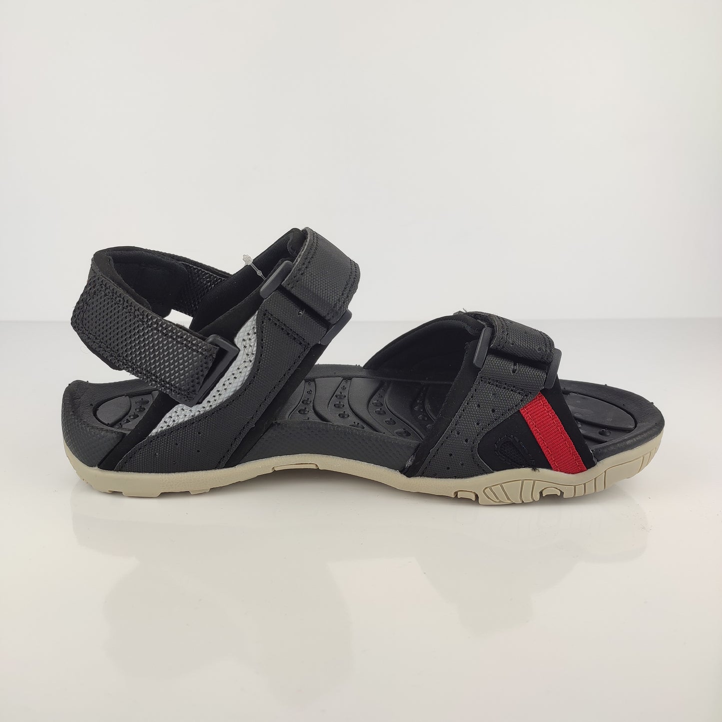 SANDALE HI-TEC BLACK/RED
