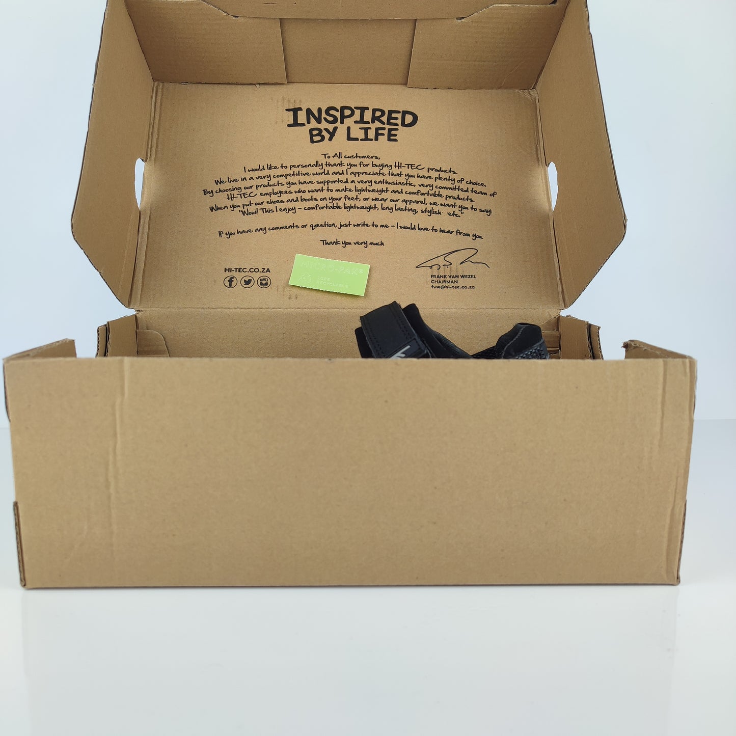 SANDALE HI-TEC BLACK/GRY
