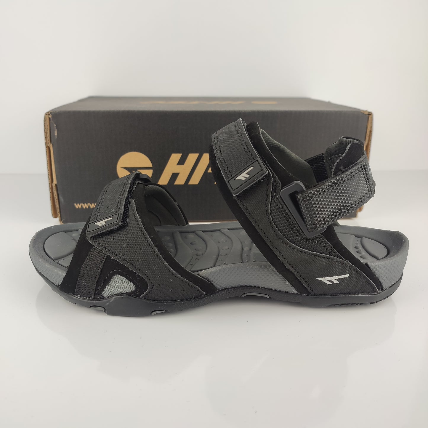SANDALE HI-TEC BLACK/GRY