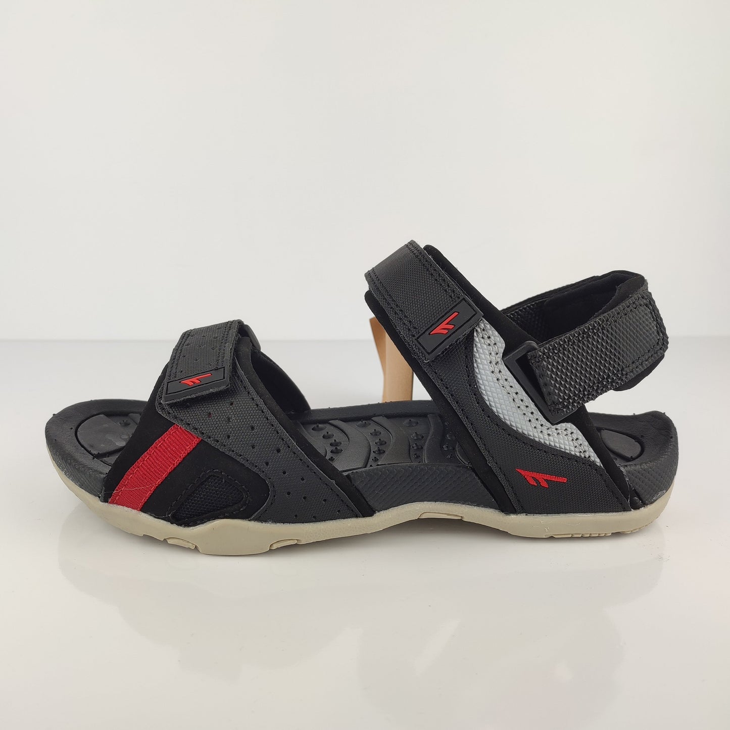 SANDALE HI-TEC BLACK/RED