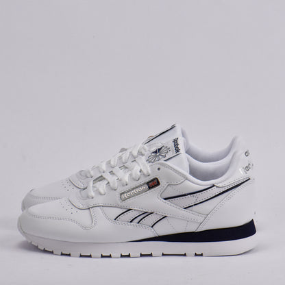 REEBOK CLASSIC LEATHER WHITE/WHITE/NAVY