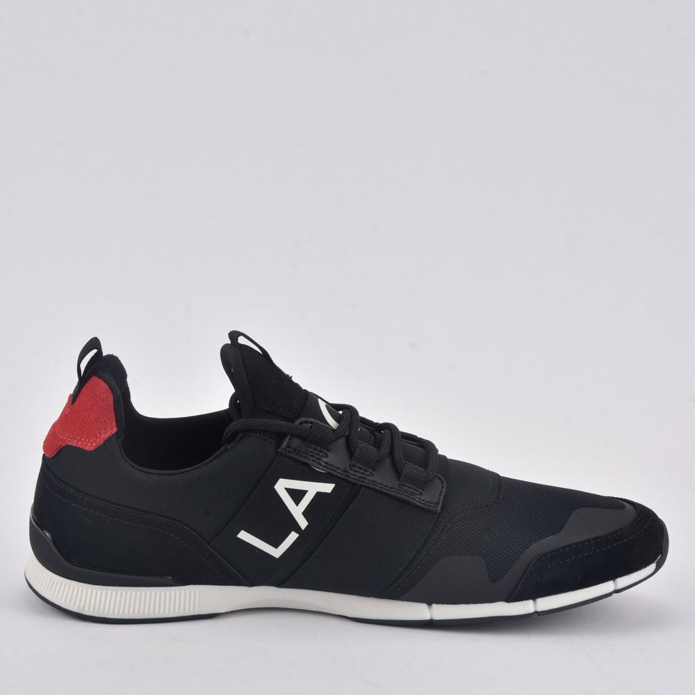 LACOSTE MANEVRA ELITE 0120 1 CMA BLK/RED TEXTILE