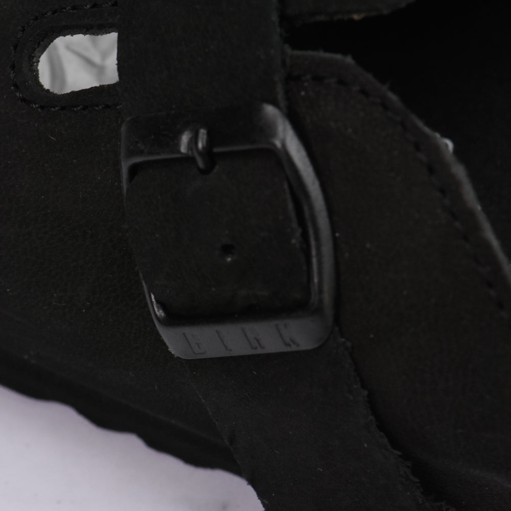 BIRKSBOT NUBUCK NOIR PLANTA NOIR