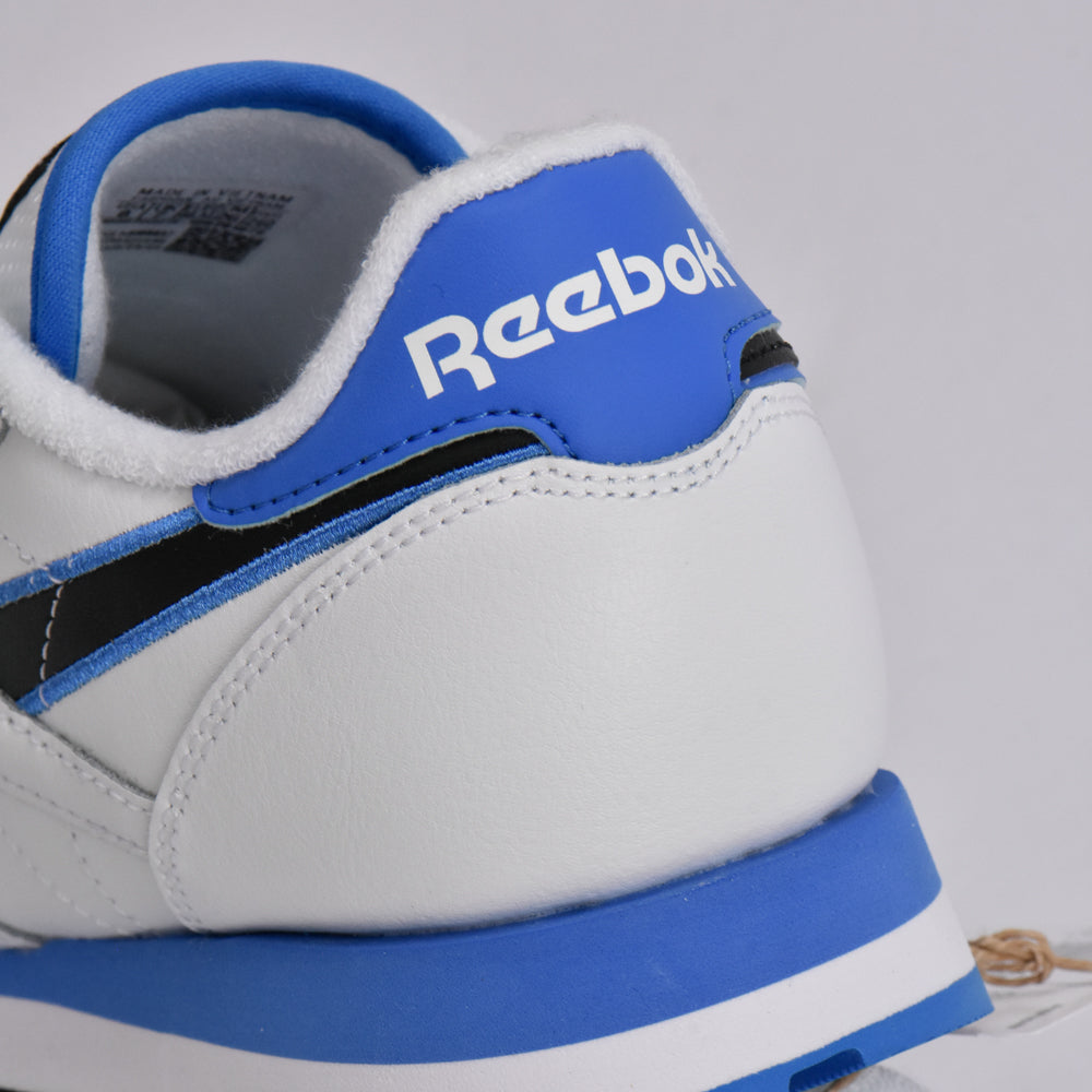 REEBOK CLASSIC LEATHER WHITE/BLUE/BLACK