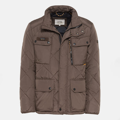 CAMEL ACTIVE Functional jacket with diamond quilting