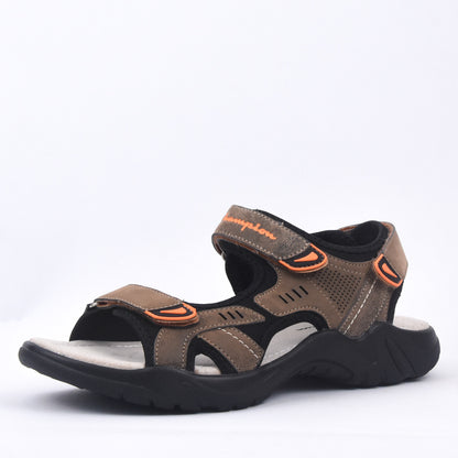 CHAMPION™ SANDALES MARRON/ORG