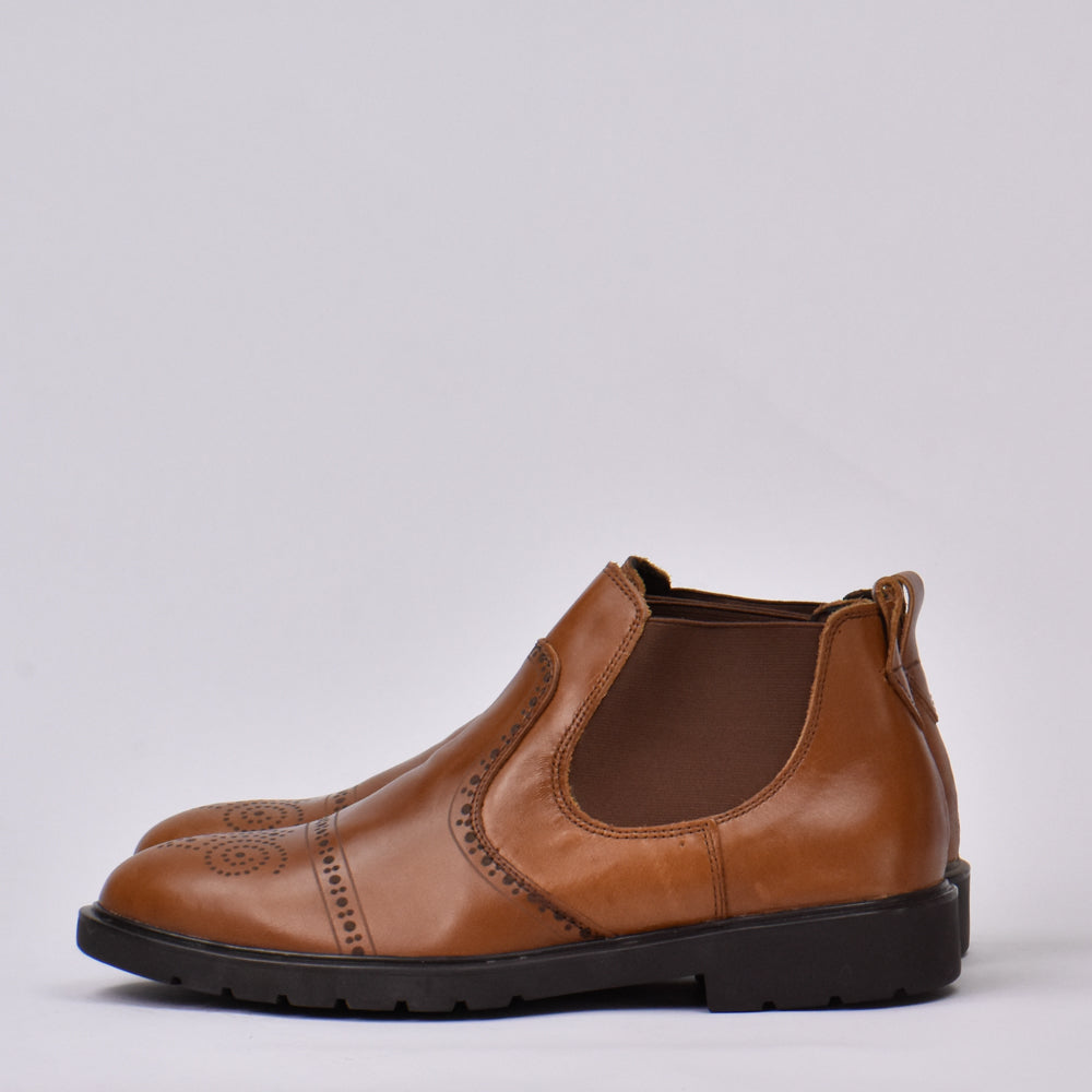 BOOTS LEATHER Refined Sole