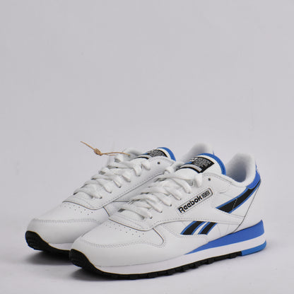 REEBOK CLASSIC LEATHER WHITE/BLUE/BLACK