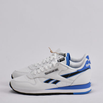 REEBOK CLASSIC LEATHER WHITE/BLUE/BLACK