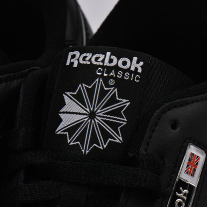 REEBOK CLASSIC LEATHER BLACK/BLACK/WHITE