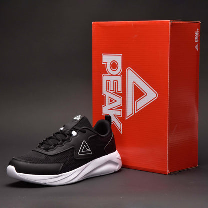 PEAK WALKING SHOES BLACK/WHITE