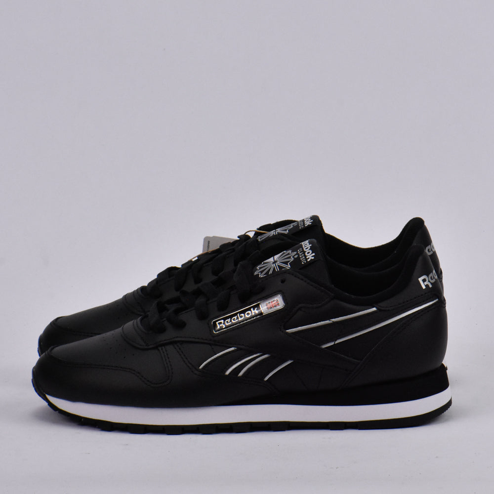 REEBOK CLASSIC LEATHER BLACK/BLACK/WHITE