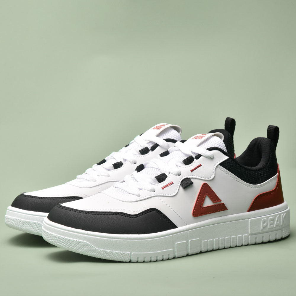 PEAK CULTURE SHOES WHITE/BLACK/DK.RED