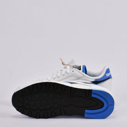 REEBOK CLASSIC LEATHER WHITE/BLUE/BLACK