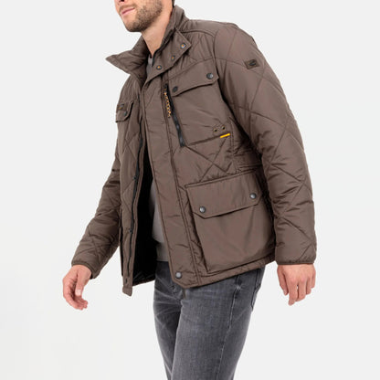 CAMEL ACTIVE Functional jacket with diamond quilting