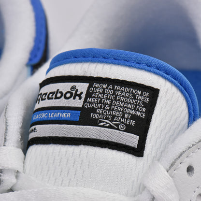 REEBOK CLASSIC LEATHER WHITE/BLUE/BLACK