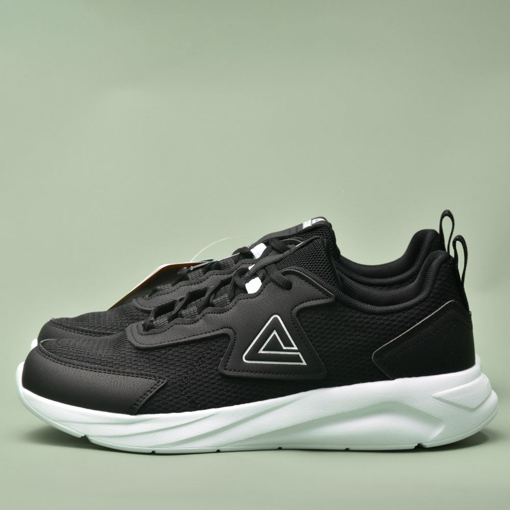 PEAK WALKING SHOES BLACK/WHITE