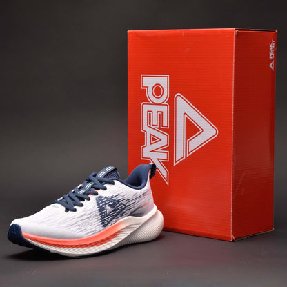 PEAK TRAINING SHOES WHITE/DK.MARINE BLUE