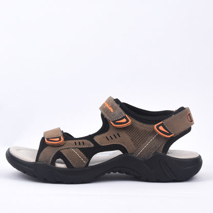 CHAMPION™ SANDALES MARRON/ORG