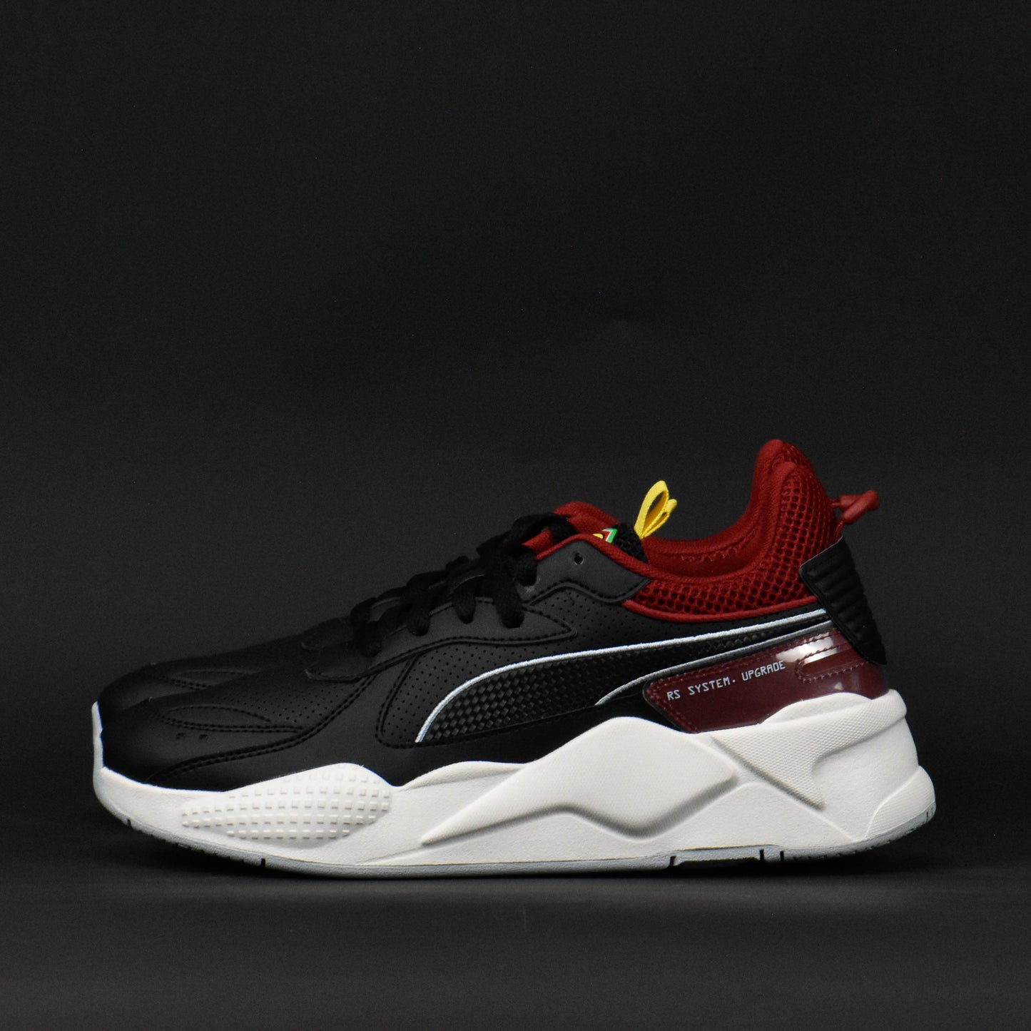 PUMA FERRARI RS-X BLACK INTENSE RED