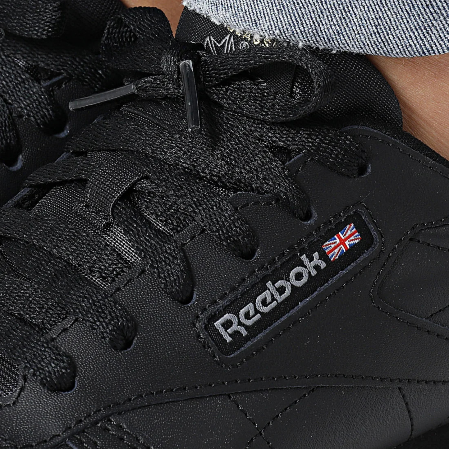 REEBOK CLASSIC LTHR BLACK BLACK