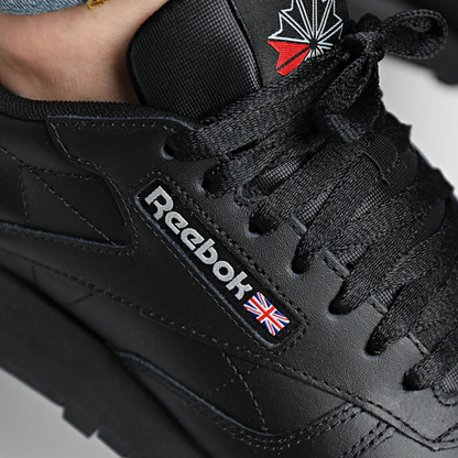 REEBOK CLASSIC LTHR BLACK BLACK