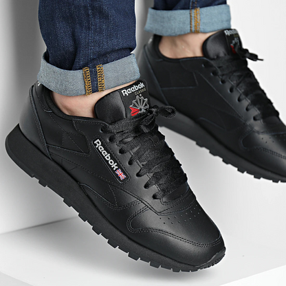 REEBOK CLASSIC LTHR BLACK BLACK