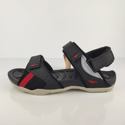 SANDALE HI-TEC BLACK/RED